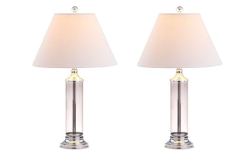 Astor 29" Glass LED Table Lamp - JONATHAN Y